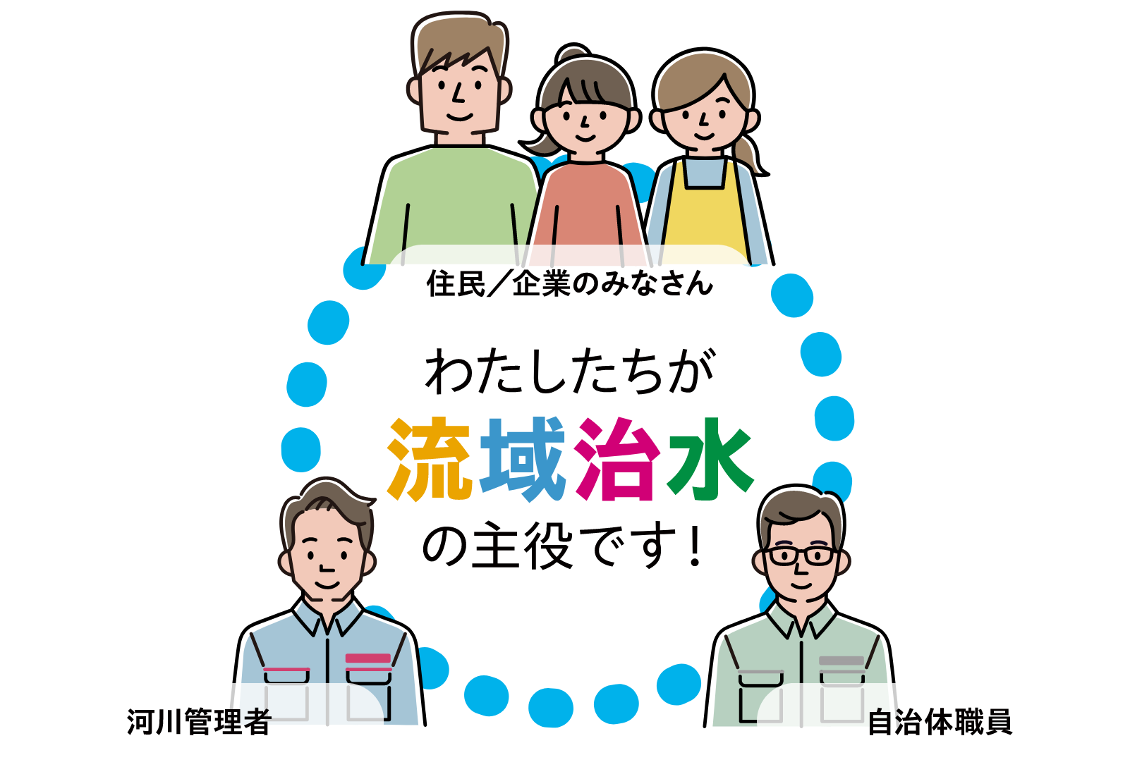 わたしたちが流域治水の主役です