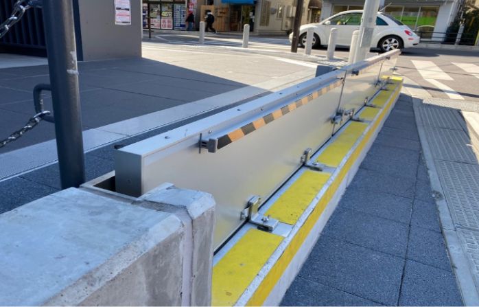 浸水防止壁の設置（市川市）